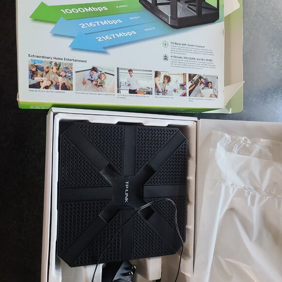 TP-Link Archer C5400 v2 AC5400 Tri Band WiFi Gigabit Router - Picture 2 of 10